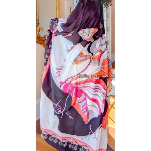 Callie Lives Pucci: Bohemian MuMu Beach Coverup Day Dress - Picture 6 of 14